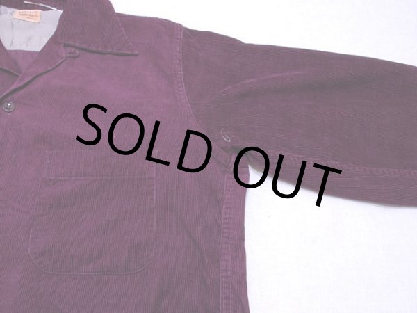 画像6: 1950s【PENNEY'S TOWNCRAFT】コーデュロイシャツ 表記S (6)