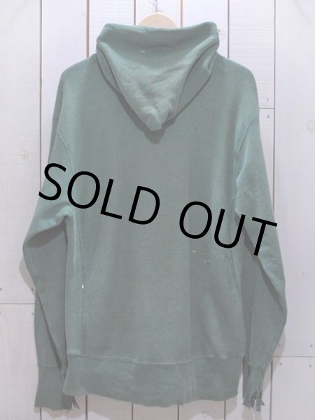 画像2: 1970s【Champion】リバースウィーブスウェットパーカー 単色タグ 実寸L (2)