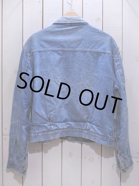 画像2: 1960s【Sears】裏付きデニムジャケット 実寸40 (2)