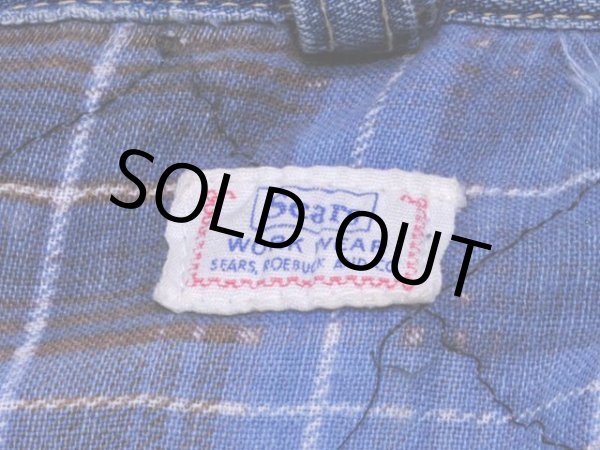 画像3: 1960s【Sears】裏付きデニムジャケット 実寸40 (3)