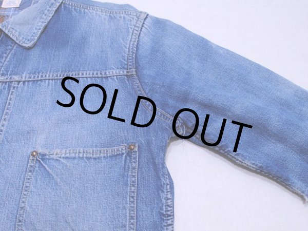 画像5: 1960s【Sears】裏付きデニムジャケット 実寸40 (5)