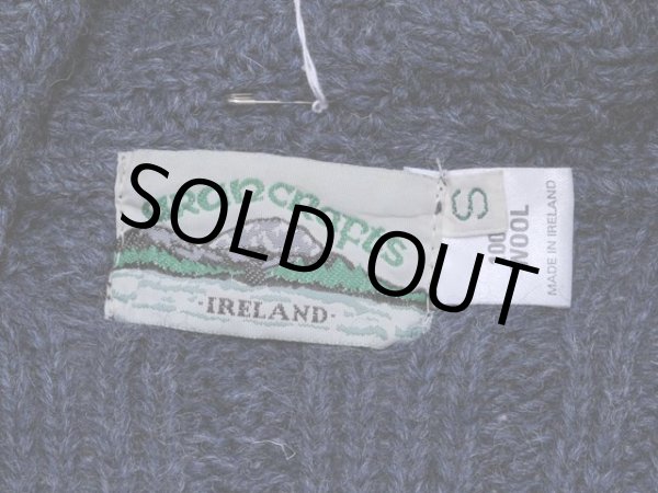 画像3: 【ARAN CRAFTS】フィッシャーマンショールニットカーディガン　表記S (3)