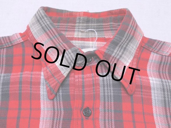 画像4: 1960s〜【Roomy Richard】ヘビーネルシャツ　表記16 1/2(L) (4)