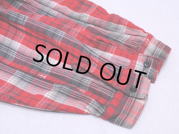 画像6: 1960s〜【Roomy Richard】ヘビーネルシャツ　表記16 1/2(L) (6)