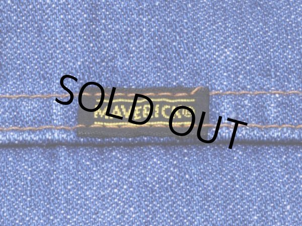 画像5: 1970s【MAVERICK】デニムボアランチジャケット　実寸38 (5)