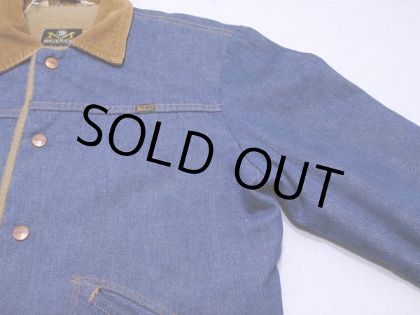 画像7: 1970s【MAVERICK】デニムボアランチジャケット　表記40 (7)