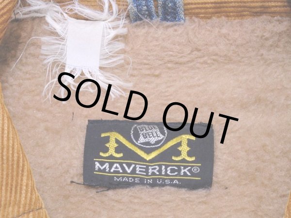 画像3: 1970s【MAVERICK】デニムボアランチジャケット　実寸38 (3)