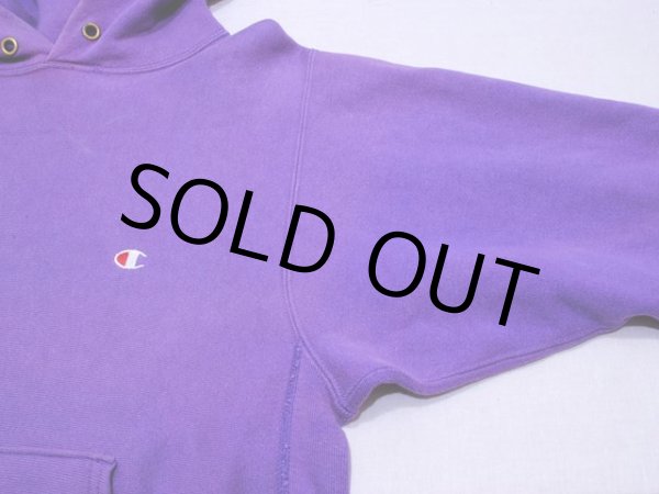 画像7: 1990s【Champion】リバースウィーブスウェットパーカー 目付き　表記M (7)