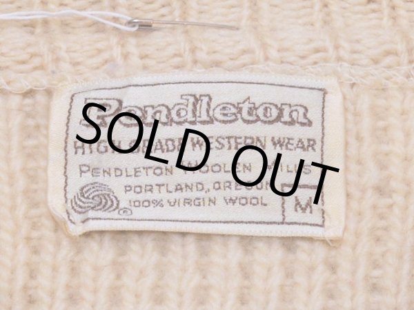 画像3: 1970s【PENDLETON】カウチンセーター 表記M (3)