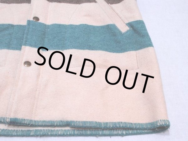 画像7: 1970s-80s【Woolrich】ブランケットコート 実寸S (7)