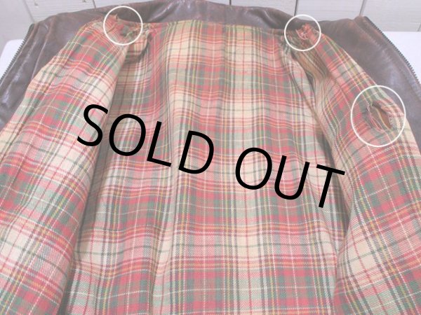 裏地に少々ダメージ。