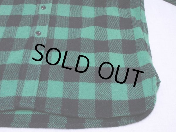 画像7: 1960s【BRENT】マチ付きウールシャツ 実寸L (7)