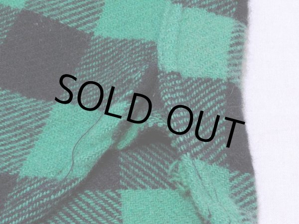 画像8: 1960s【BRENT】マチ付きウールシャツ 実寸L (8)