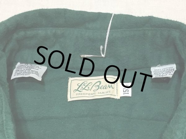 画像3: 1970s【L.L.Bean】シャモアクロスシャツ 表記15 1/2 (3)