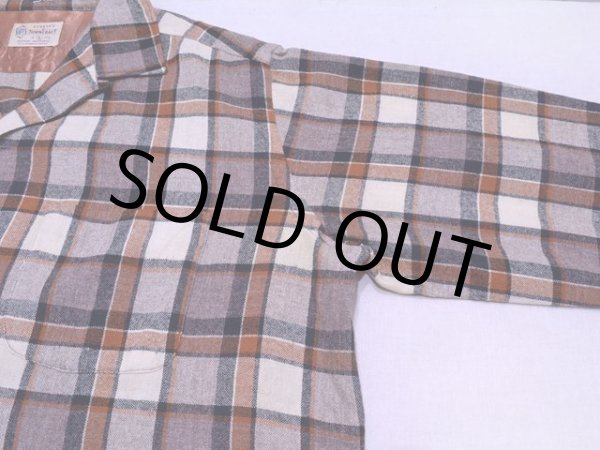 画像5: 1960s【TOWNCRAFT】ウールシャツ 表記L (5)