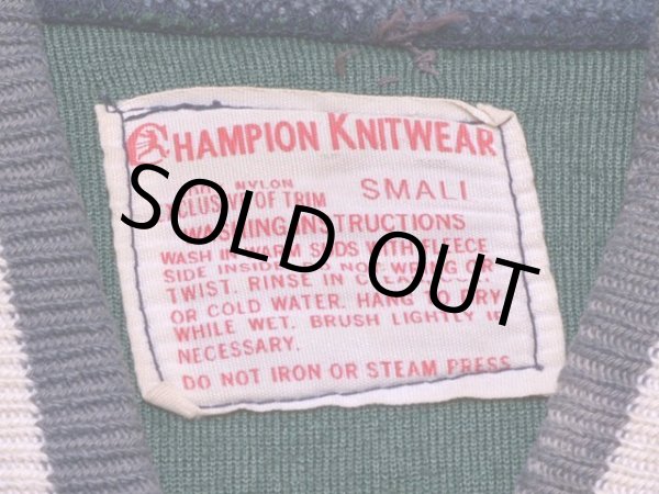 画像3: 1960s【Champion】パイルジャージ タタキタグ 表記S (3)