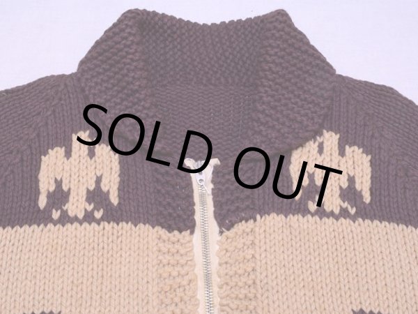 画像3: 1960sサンダーバード柄カウチンセーター　実寸M (3)