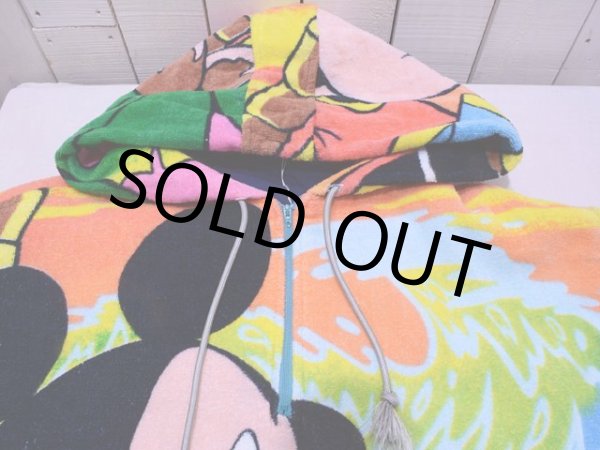 画像3: ミッキーパイルパーカー　実寸XL (3)