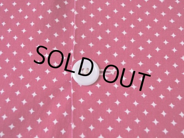 画像5: 1950s【Glover】ツートン総柄パジャマシャツ 表記D 45-48  (5)