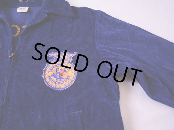 画像4: 1970s FFAコーデュロイジャケット 表記36  (4)