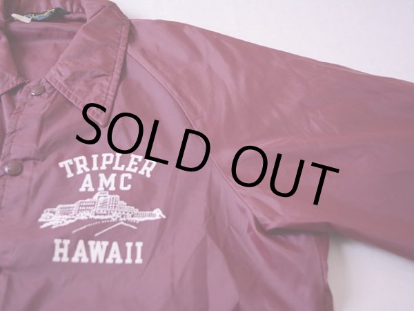 画像4: 1970s【Champion】TRIPLER AMCナイロンコーチジャケット(U.S.ARMY) ランタグ 表記M  (4)