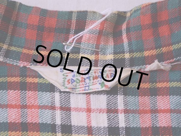 画像3: 1950s【Distinctive Sportwear】オープンカラーシャツ 表記S  (3)