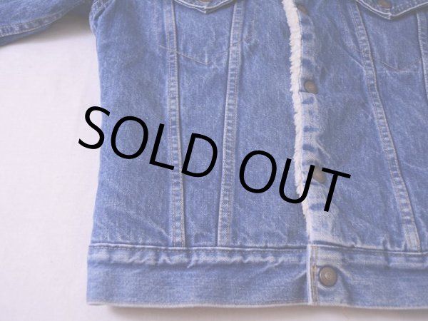 画像8: 1970s【Levi's】デニムボアジャケット 表記34  (8)