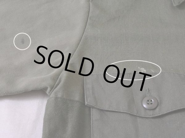 画像8: RE-MAKEファティーグシャツJKT　 実寸SM  (8)