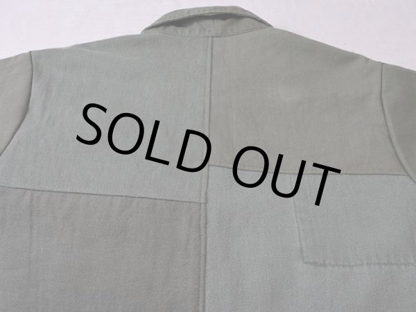 画像7: RE-MAKEファティーグシャツJKT　 実寸SM  (7)