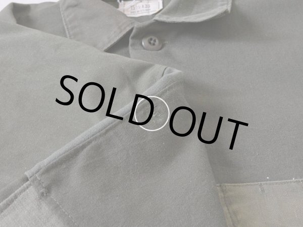 画像9: RE-MAKEファティーグシャツJKT　 実寸SM  (9)