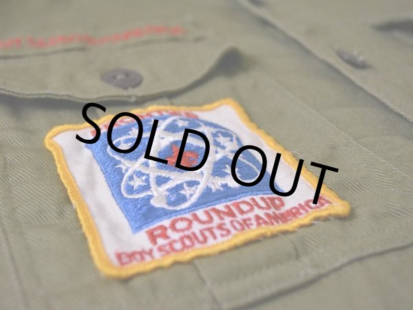 画像6: 1960s BOY SCOUTSシャツ　 表記S 14  (6)