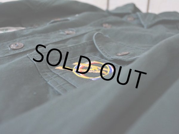 画像9: 1960s BOY SCOUTSシャツ　 表記S 14 1/2  (9)