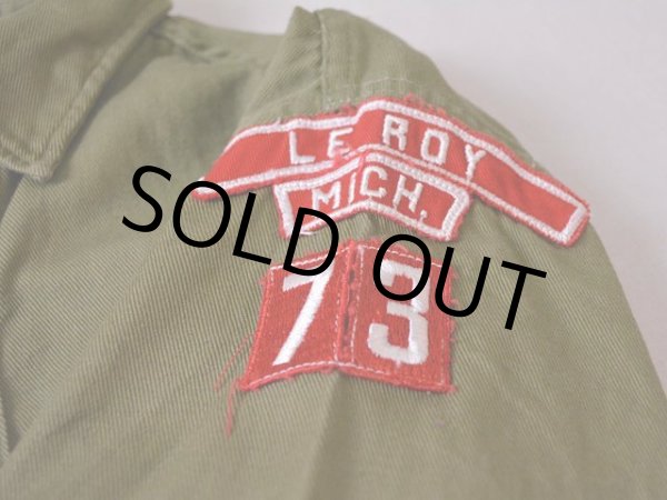 画像8: 1960s BOY SCOUTSシャツ　 表記S 14  (8)