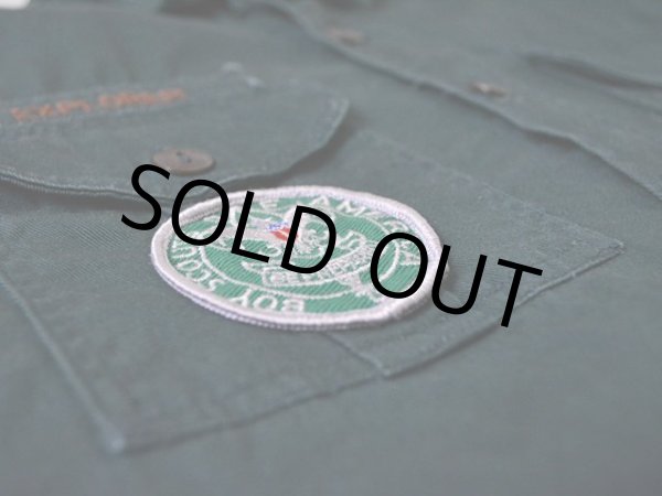 画像6: 1960s BOY SCOUTSシャツ　 表記S 14 1/2  (6)