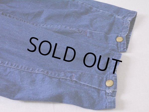 画像5: 1960s【CARTER'S】デニムカバーオール　 実寸ML  (5)