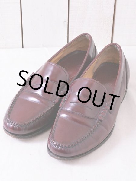 画像1: 1990s【Dack's】コインローファー　 表記9 1/2E(約27.5cm)  (1)