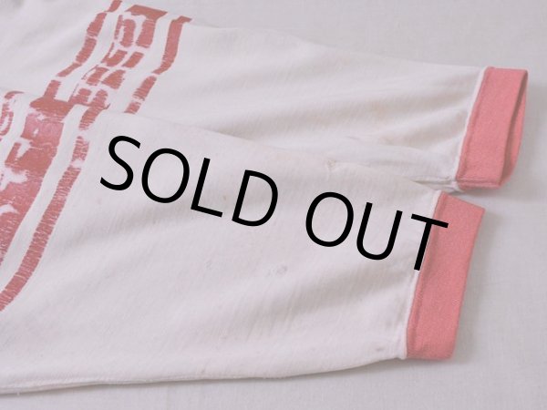 画像6: 1960s【HANESPORT】ナンバリングフットボールTシャツ 雰囲気系　 表記L  (6)