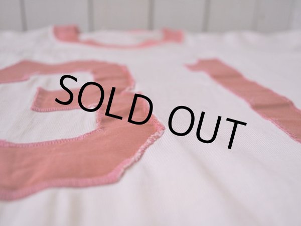 画像10: 1960s【HANESPORT】ナンバリングフットボールTシャツ 雰囲気系　 表記L  (10)