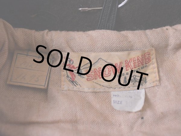 画像3: 1950s【SNOW KING】ウールコート DEAD STOCK!!　 KidsVintage　 表記10  (3)