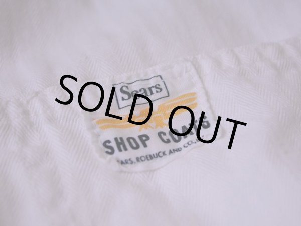 画像3: 1960s【Sears】ヘリンボーンショップコート  実寸L  (3)