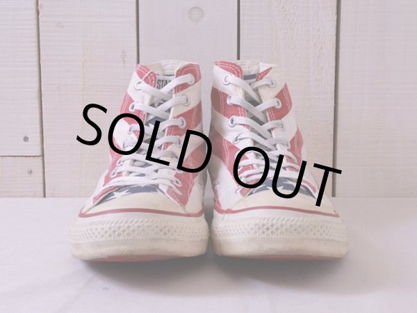 1990s US製【CONVERSE】ALL STAR Hi 星条旗 表記10 1/2 - 古着屋