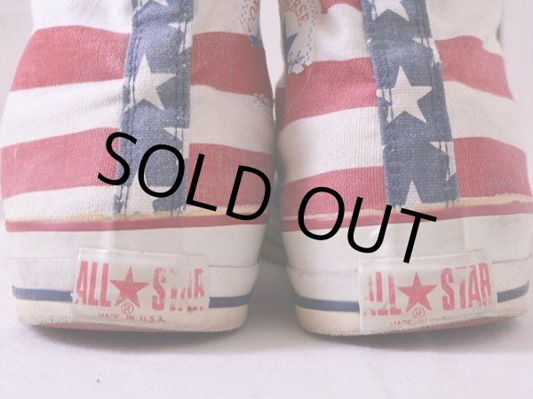 画像6: 1990s US製【CONVERSE】ALL STAR Hi 星条旗　 表記10 1/2  (6)