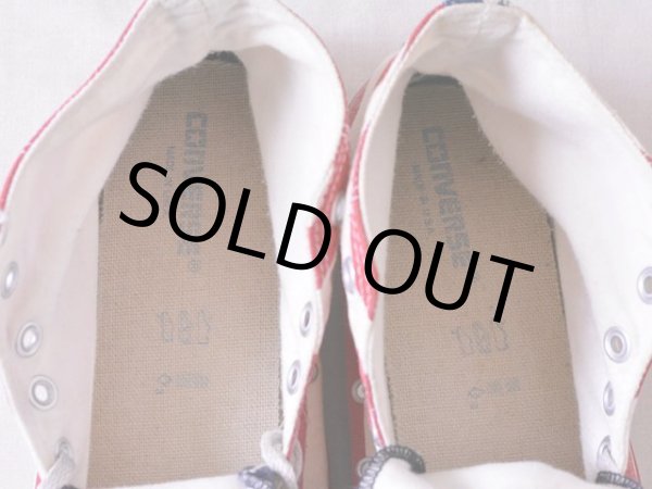 画像14: 1990s US製【CONVERSE】ALL STAR Hi 星条旗　 表記10 1/2  (14)