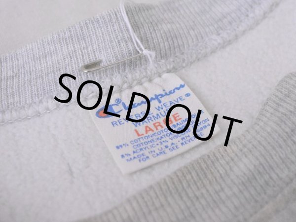 画像3: 1980s【Champion】リバースウィーブスウェット 両面プリント  表記L  (3)