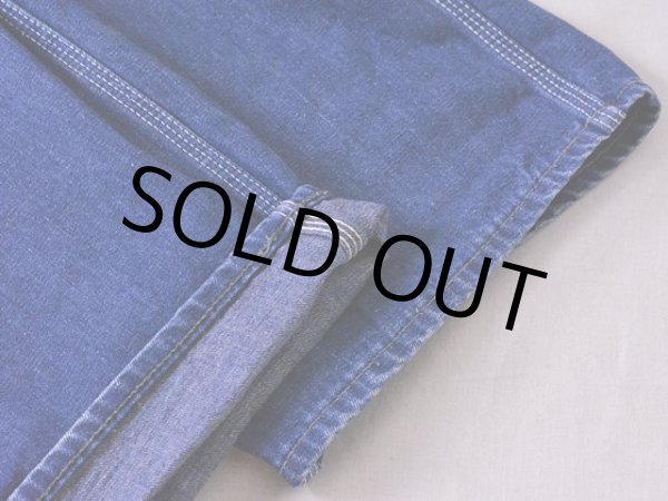 画像9: 1960s-70s【Lee】JELT DENIMオーバーオール  実寸w36  (9)