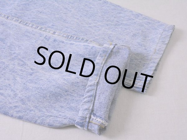 画像12: 1990s【Levi's】501ケミカル スリムフィット(RE-Silhouette)  表記w32  (12)