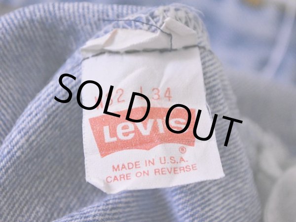 画像4: 1990s【Levi's】501ケミカル スリムフィット(RE-Silhouette)  表記w32  (4)