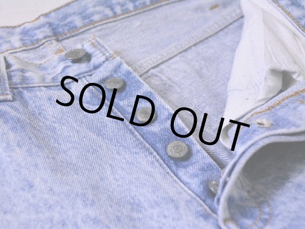 画像9: 1990s【Levi's】501ケミカル スリムフィット(RE-Silhouette)  表記w32  (9)