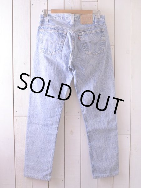 画像2: 1990s【Levi's】501ケミカル スリムフィット(RE-Silhouette)  表記w32  (2)