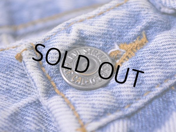 画像6: 1990s【Levi's】501ケミカル スリムフィット(RE-Silhouette)  表記w32  (6)